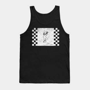 rude boy ska white Tank Top